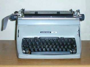 Mi máquina de escribir Underwood Touch-Master Five